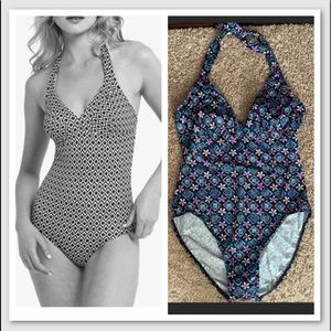 Fortune Swimwear Geometric Pattern Bathing Suit 14